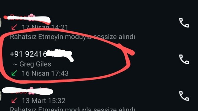 Wp arayan yabancı numaraları açıyor musunuz?