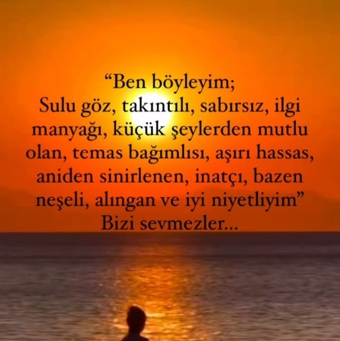 Siz nasıl birisinizdir?
