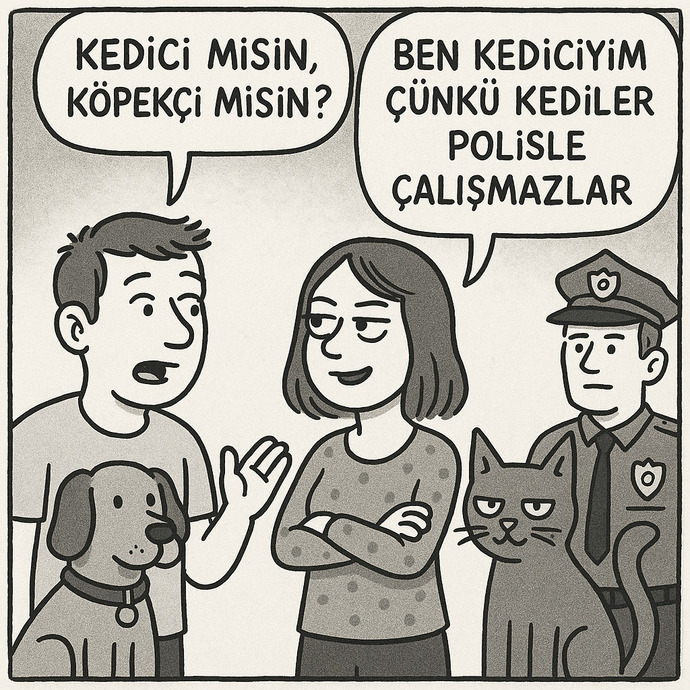 Kedici misin yoksa Köpekçi misin?