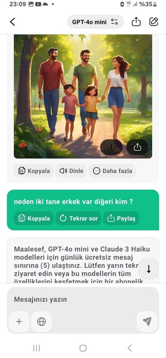 Gelecekteki ailemi çiz dedim bunu çizmiş bu ikincisi kim ya sizce?