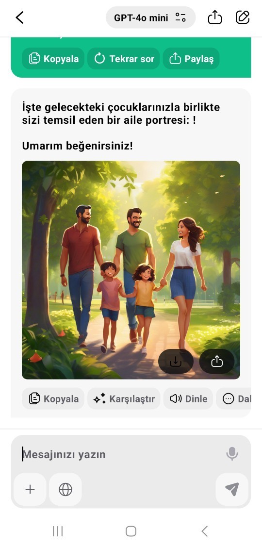 Gelecekteki ailemi çiz dedim bunu çizmiş bu ikincisi kim ya sizce?