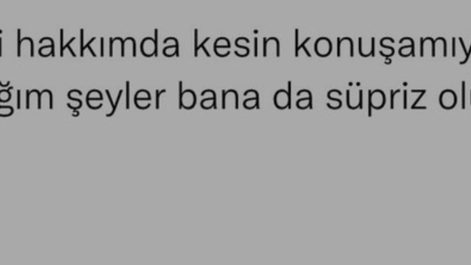 Hangi konularda kesin konuşursunuz?