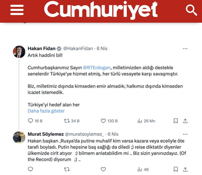 Muhalefet kişilerin öldürülmesini isteyenler hakkında ne düşünüyorsunuz?