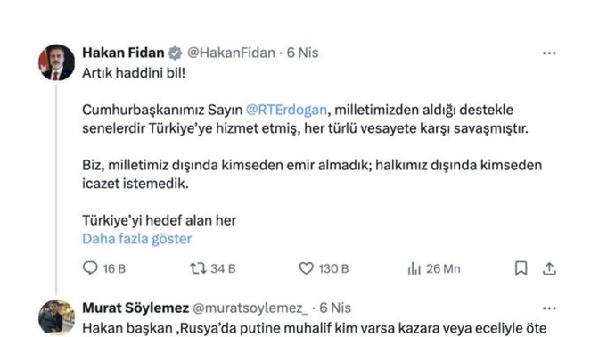 Muhalefet kişilerin öldürülmesini isteyenler hakkında ne düşünüyorsunuz?