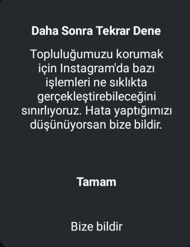 Instagram hesabımda videolarımı izlerken karşıma bu çıkıp duruyor nedeni nedir?