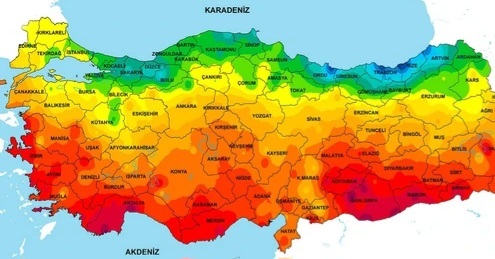 Türkiyeye 8-9 gün sürecek soğuk hava pazar gecesi giriş yaptı! Sizin orada sert rüzgarlar esiyor mu?