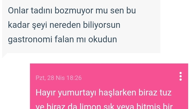 Haşlanmış yumurta kokuyor mu cidden?