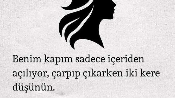 Giderken ardınıza bakıyormusunuz?