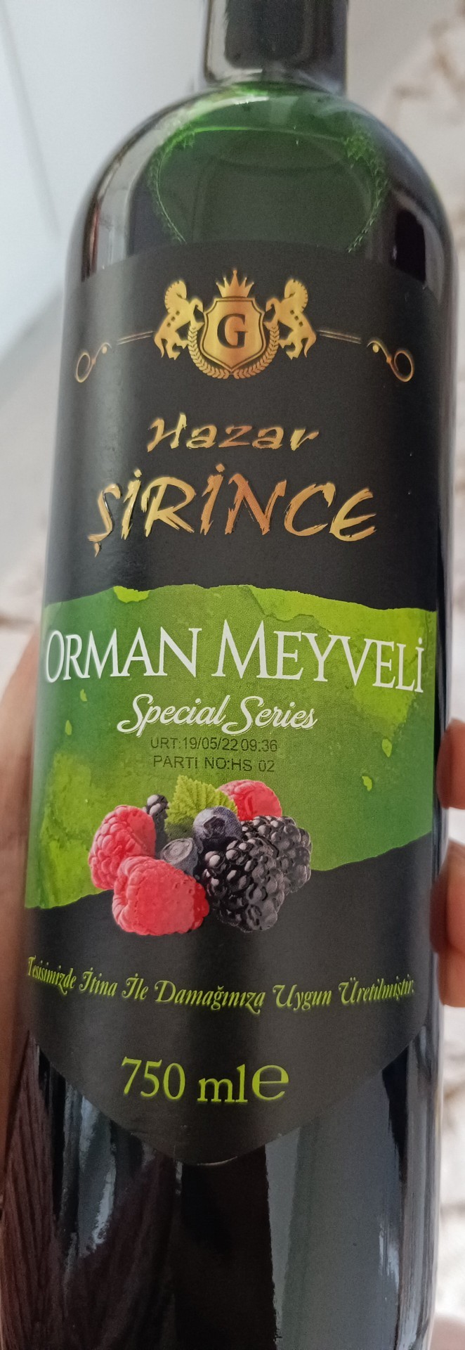 Hazar Şirince Orman Meyveli Şarap?