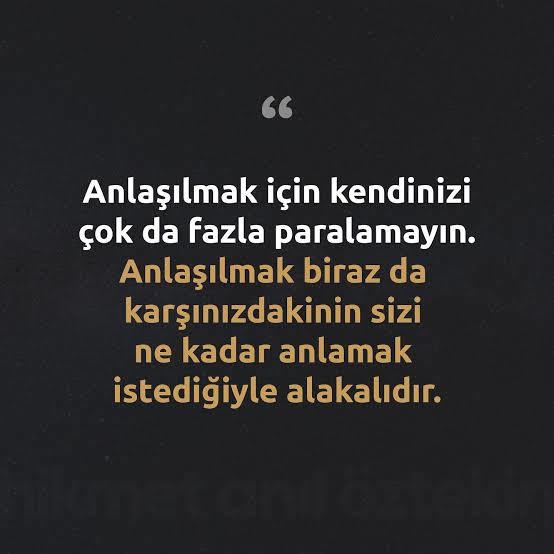 Sizi anlayan biri var mı?