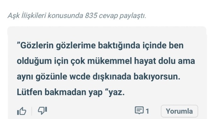 Romantik misiniz?