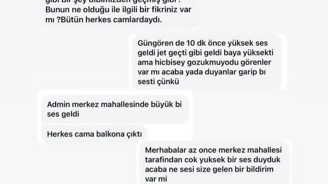 Yüksek seslerden rahatsız olur musunuz?