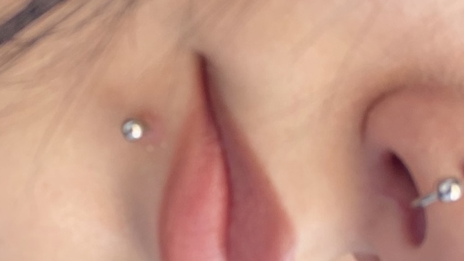 Piercing hakkında bilenler için bu soru yeri çok mu kötü olmuş?
