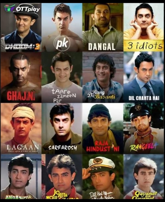 Aamir Khan filmlerinden hangilerini izlediniz?
