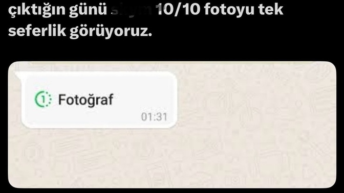 Tek izlenimlik fotoğraflara tepkiniz ne oluyor?