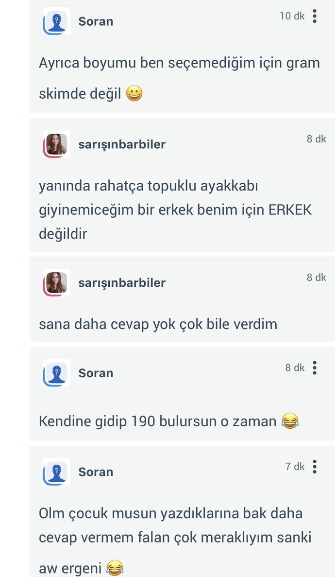 Kısa erkeklere çok acıyorum haklı değil miyim?