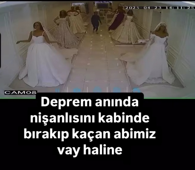 Deprem anında can mı tatlıdır canan mı?
