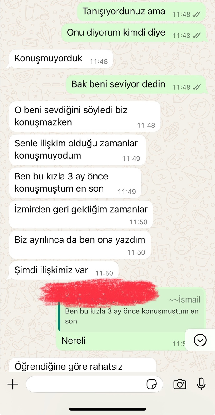 Eski sevgilim ayrılır ayrılmaz sevgili yaptı?
