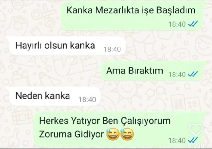 Benim yaptığım iş , mesleğim en ilginç olanı diyor musunuz?