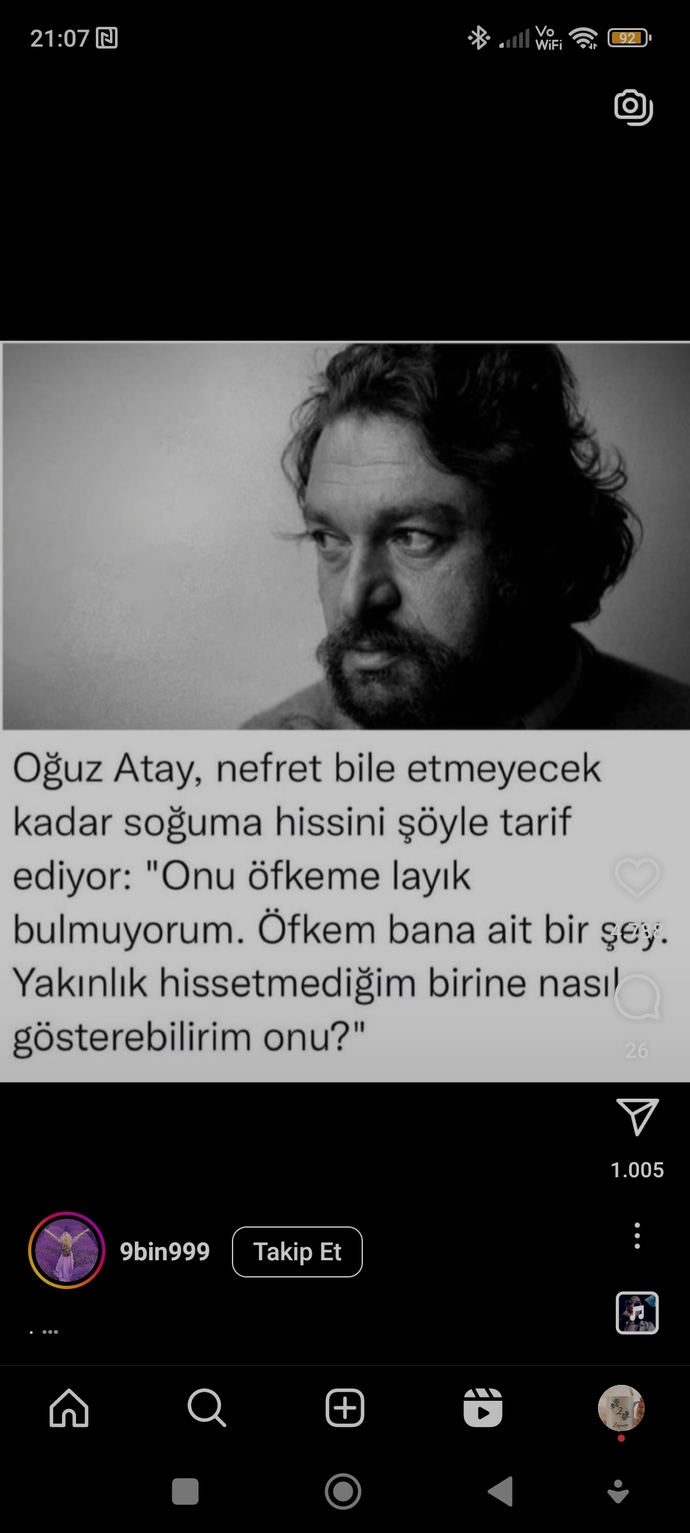 Nefret duygusu?