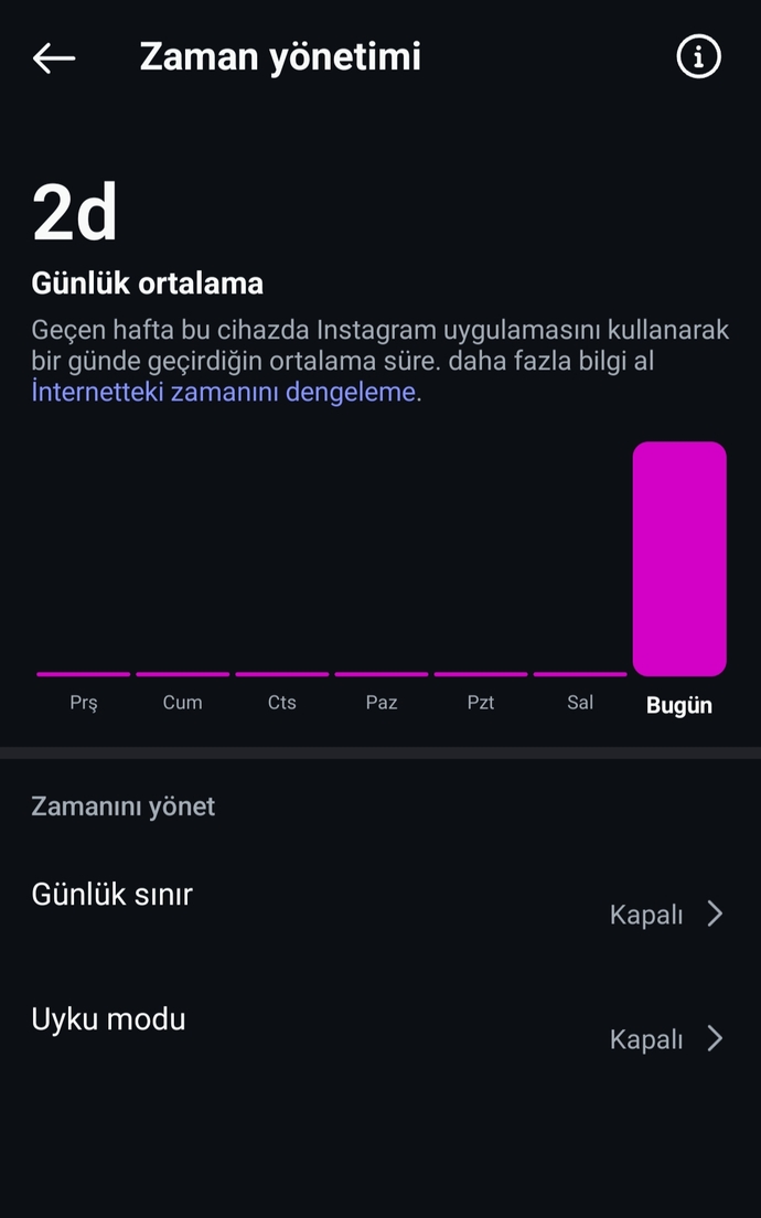 Benim aktiflik şaka mı?