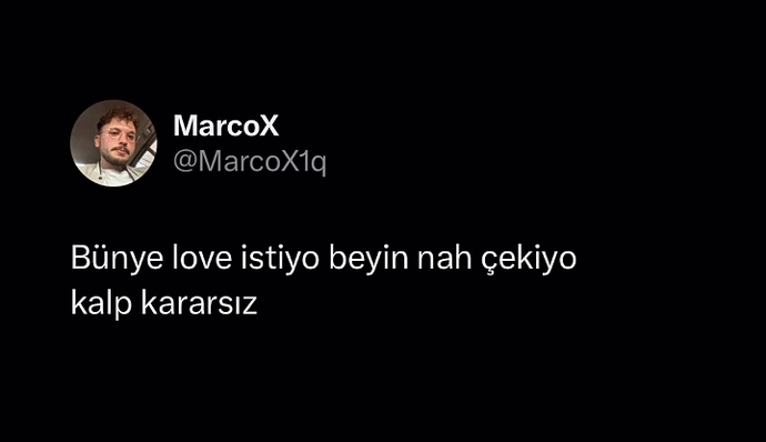Bünyeniz ne istiyor?