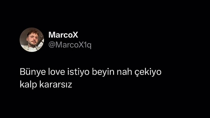 Bünyeniz ne istiyor?