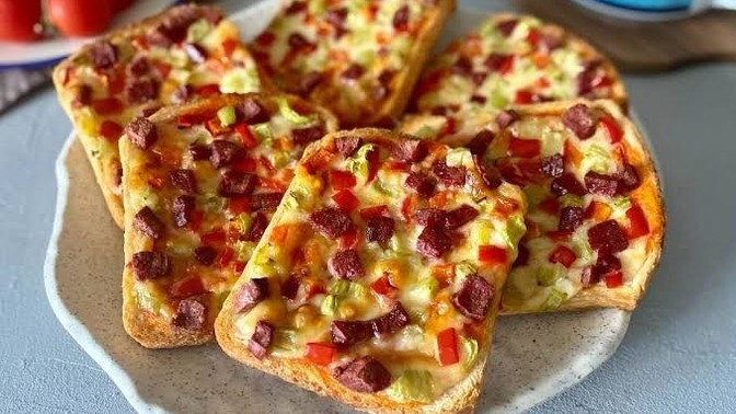 Kahvaltıda Pizza Ekmek Veya Diğer Adıyla Ekmek Pizzası Sever Misiniz?