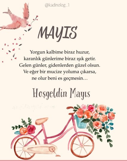 Mayıs ayının sizin için özel bir anlamı var mı?
