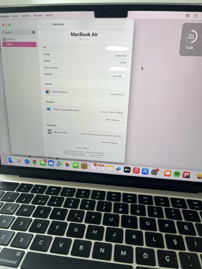 Bu bilgisayar 512 gb mı 256 gb mı?