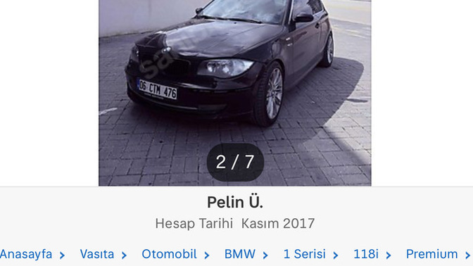BMW 118 i , 116 i alınır mı?