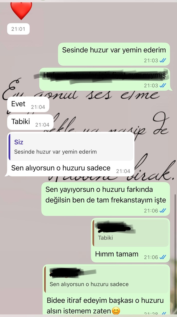 Hemcinsim olan bu kadınla aramızdaki konuşma normal mi?