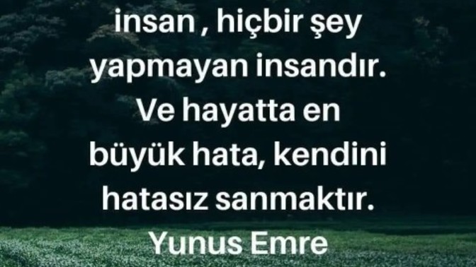 Peki sizce kusursuz insan var mıdır?