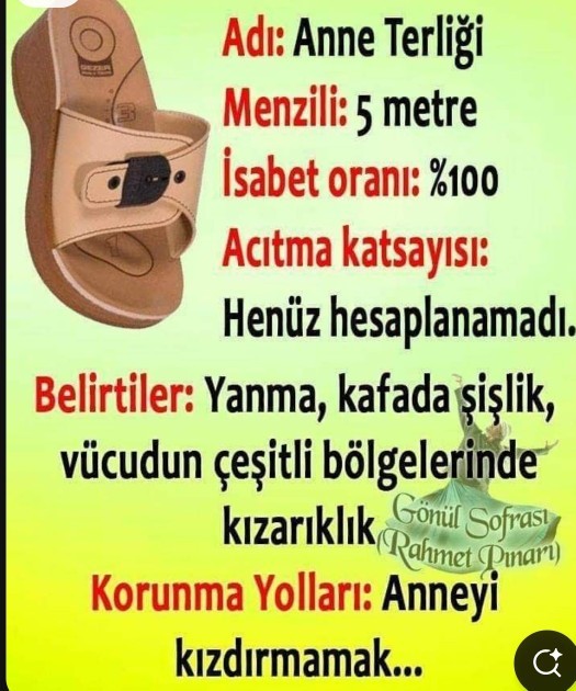 Anne terliği yiyerek büyüyen nesil anne terliği mazide mi kaldı artık?