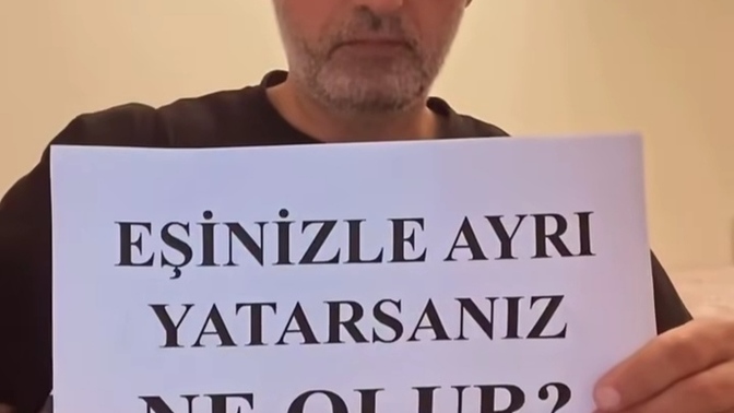 Eşinizle ayrı yatarsanız ne olur?