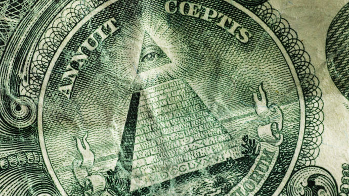 1 $ Sırrı Piramit Üçgen Göz İşareti İlluminati Cemiyeti Özellikle Amerika Bölgelerinde Farklı Cemiyetler Varmış Doğru Mu?