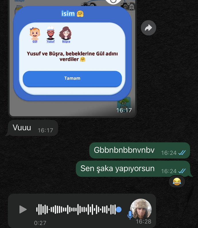 En sevdiğin mesajlar hangileri?