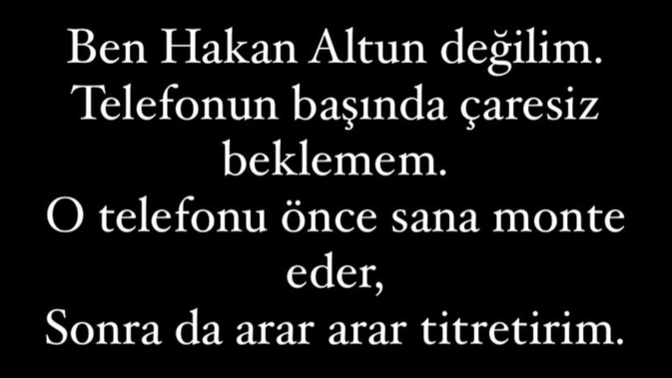 “Yaparım bilirsin”, dediğiniz şey nedir?