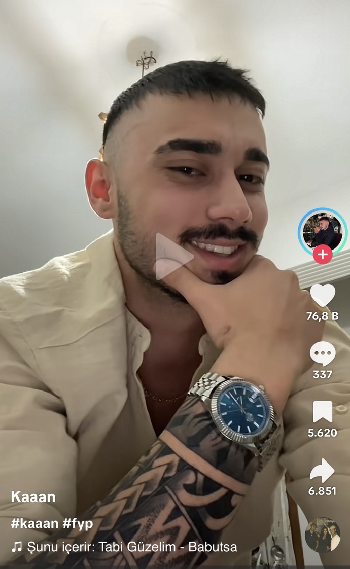 Bu adam çok yakışıklı değil mi ya?