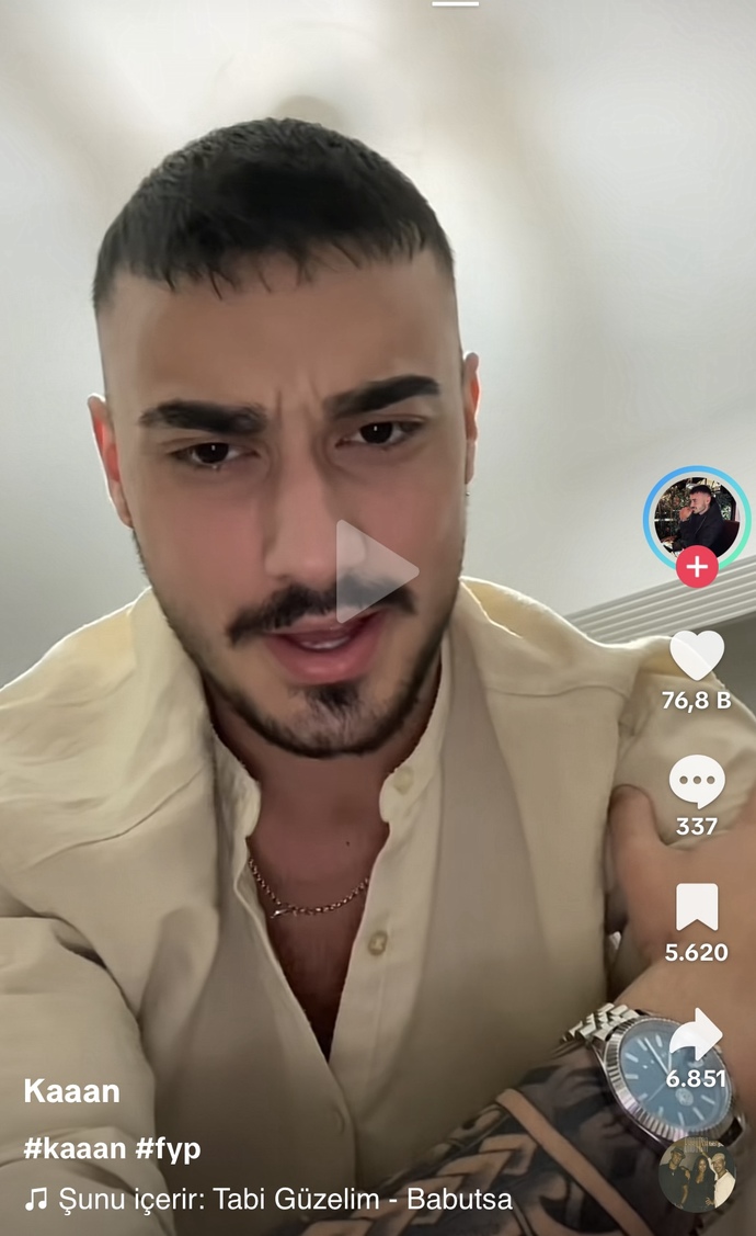 Bu adam çok yakışıklı değil mi ya?