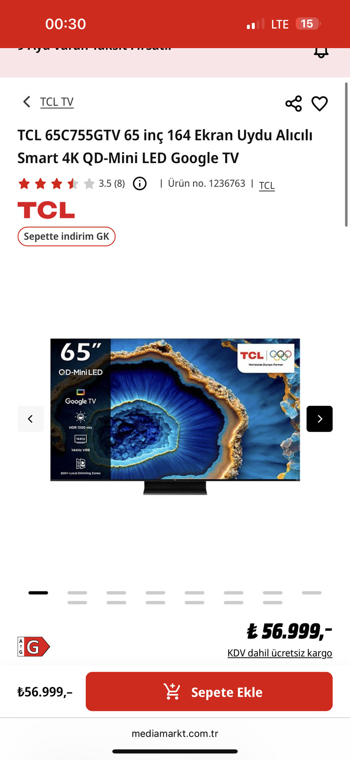 Mini-LED TCL 65C755GTV mi yoksa OLED GRUNDIG 65GHO9900 mı?