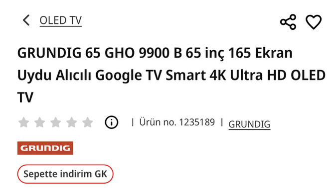 Mini-LED TCL 65C755GTV mi yoksa OLED GRUNDIG 65GHO9900 mı?