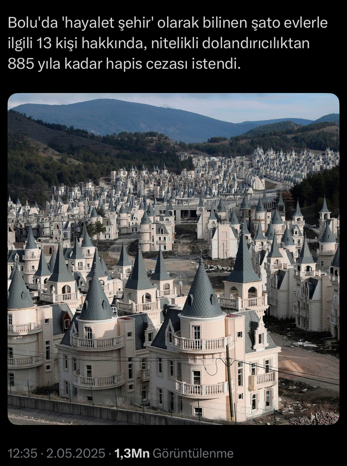 Boludaki hayalet şehir hakkında ne düşünüyorsunuz?