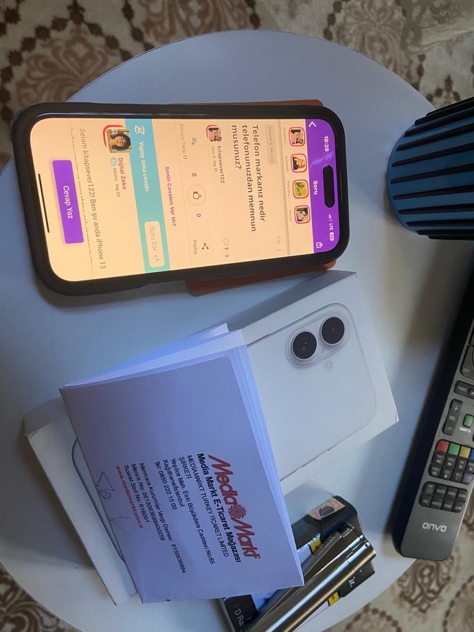 Telefon markanız nedir telefonunuzdan memnun musunuz?