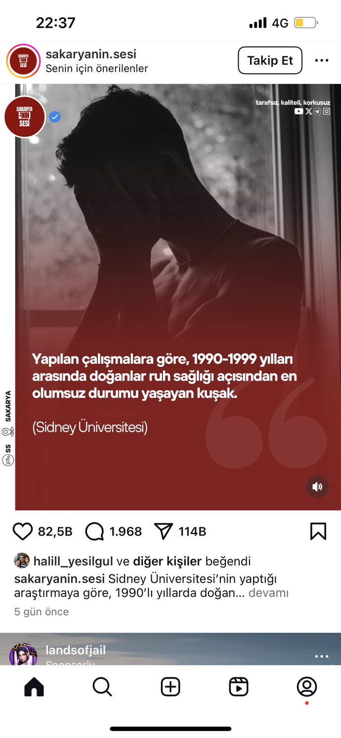 Ruh sağlığı bozuk olanlardan mısınız?