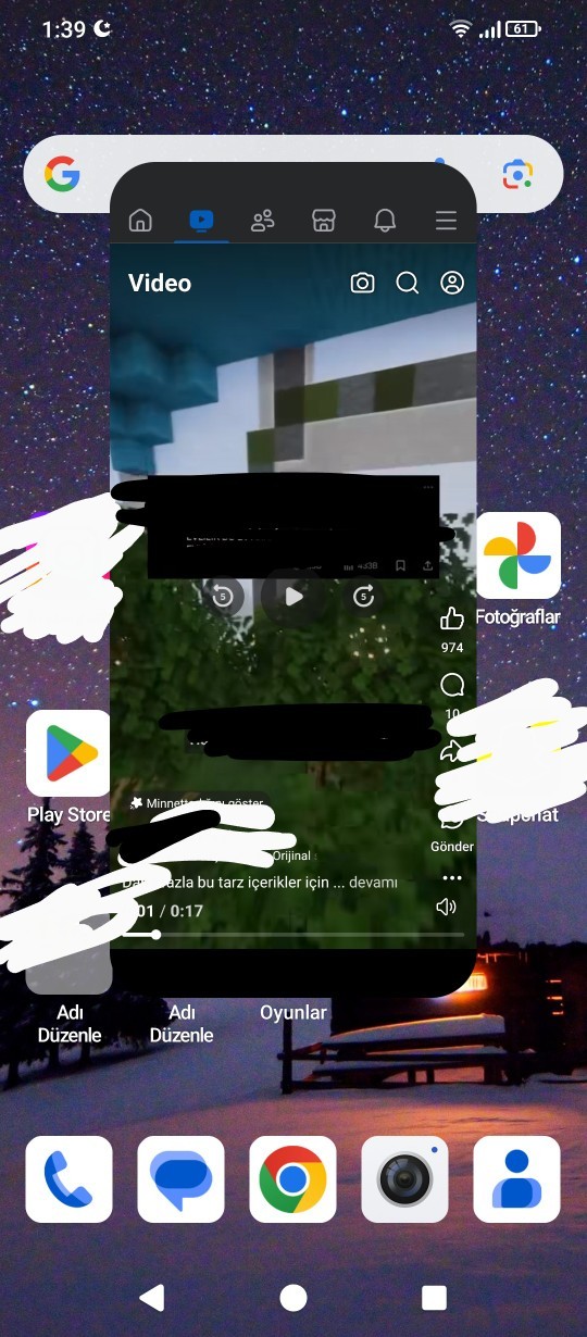 Telefonuma hiç anlamadığım bir şekilde böyle bir şey oldu. Neden olur sizce bu?