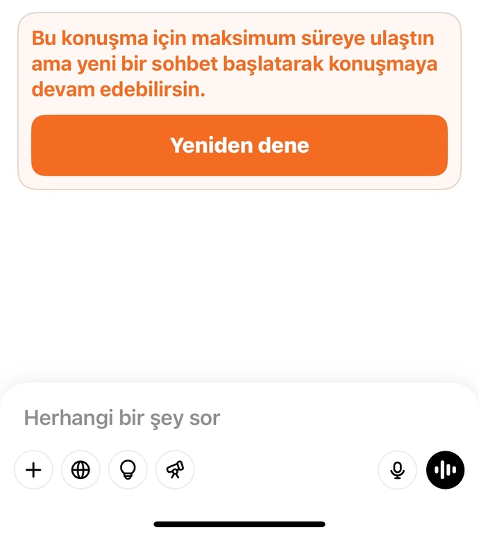 Chatgbt neden hata veriyor?