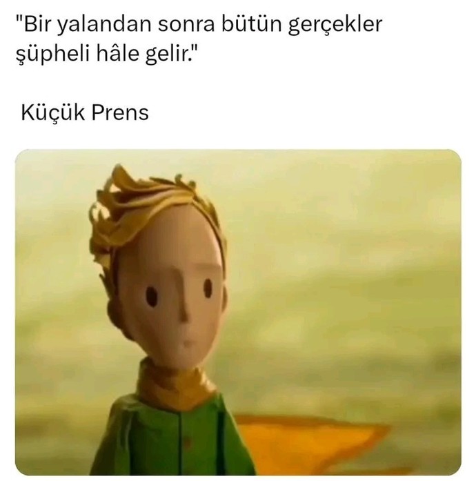 Bir yalandan sonra tüm gerçekler şüpheli mi oldu?
