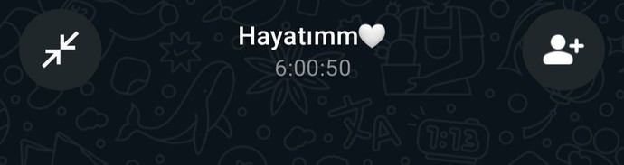 6 saat kiminle konuşmak isterdin?