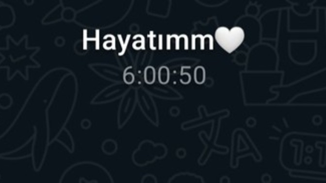 6 saat kiminle konuşmak isterdin?